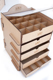 Quadrados de madeira DM (MDF) de 10mm