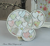 Círculos discos de madera DM (20-30 cms) - Pack de 10