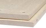 Tableros de Madera natural de Abeto de 27mm