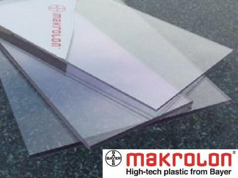 Policarbonato compacto transparente de 3 mm
