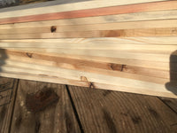 Listones de madera de pino de 10mm de grosor