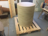 Círculos discos de madera DM (10-20 cms) - Pack de 10