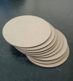 Círculos discos de madera DM (10-20 cms) - Pack de 10