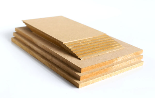 Tableros de madera DM (MDF) de 2mm, hojas, pintura, manualidades
