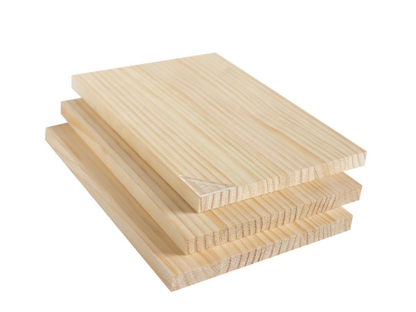 Planches de bois de sapin naturel de 30 mm