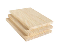 Planches de bois de sapin naturel de 30 mm