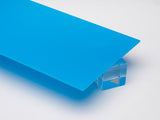 metacrilato azul ciela cyan claro colada 3mm para corte láser CO2