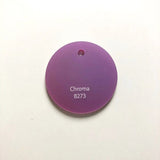Metacrilato perolado lilás de 3mm